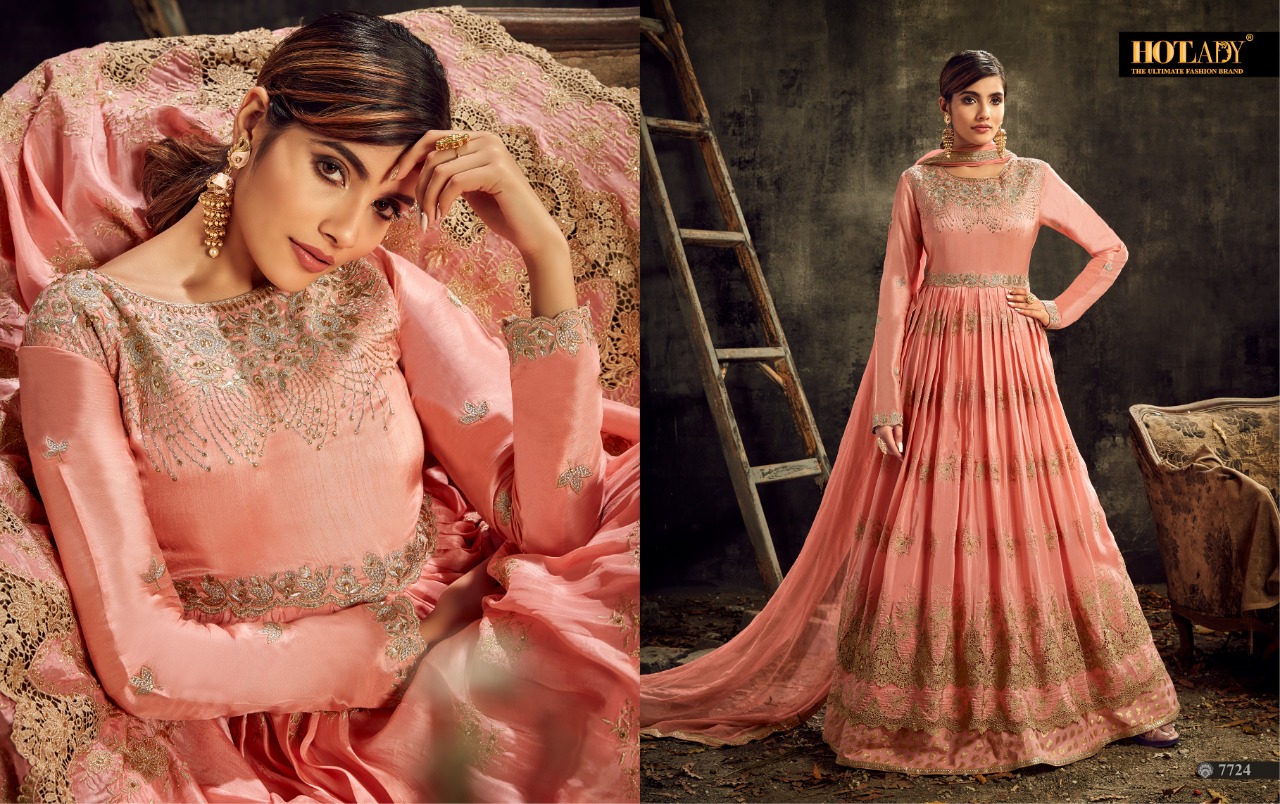 Hotlady Sareena 7721 Series Designer Salwar Suits Collection