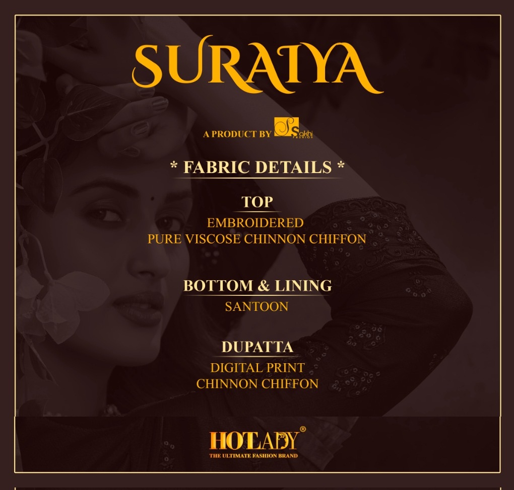 Hotlady Suraiya 6171 Series Designer Salwar Suits Collection