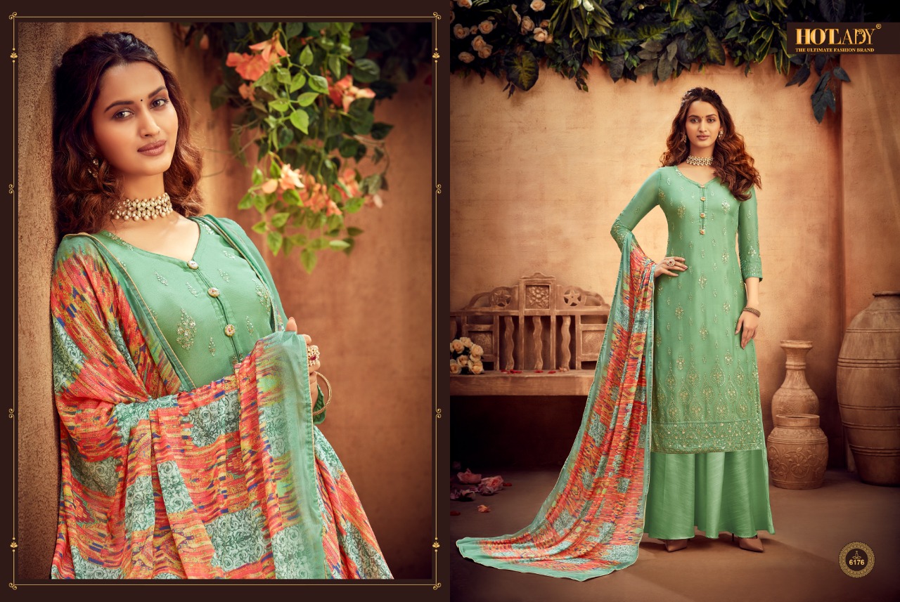 Hotlady Suraiya 6171 Series Designer Salwar Suits Collection