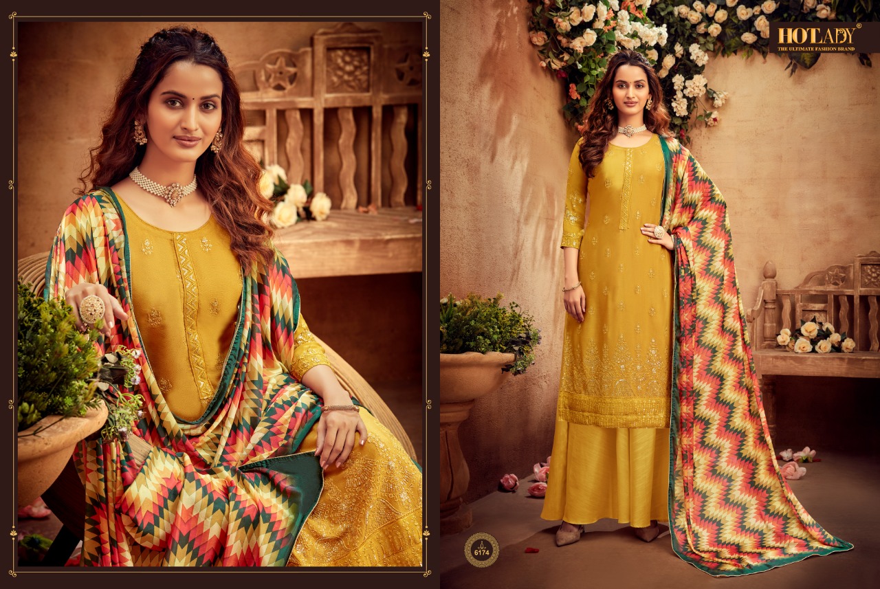 Hotlady Suraiya 6171 Series Designer Salwar Suits Collection