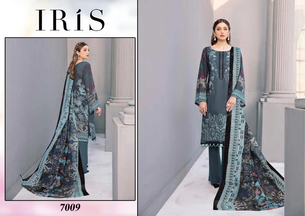 Iris Vol 7 Printed Karachi Dress Material