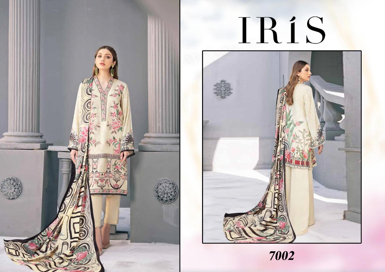 Iris Vol 7 Printed Karachi Dress Material