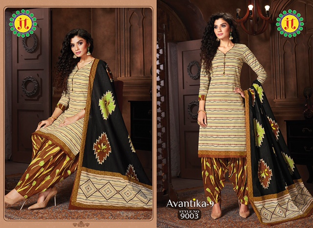 Jt Presents  Avantika  Vol 9 Printed Cotton Collection