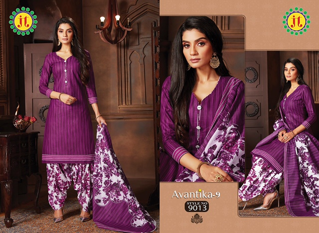 Jt Presents  Avantika  Vol 9 Printed Cotton Collection