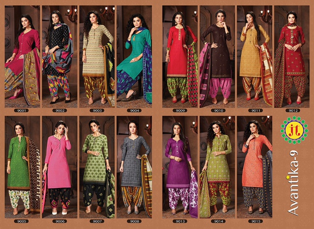 Jt Presents  Avantika  Vol 9 Printed Cotton Collection