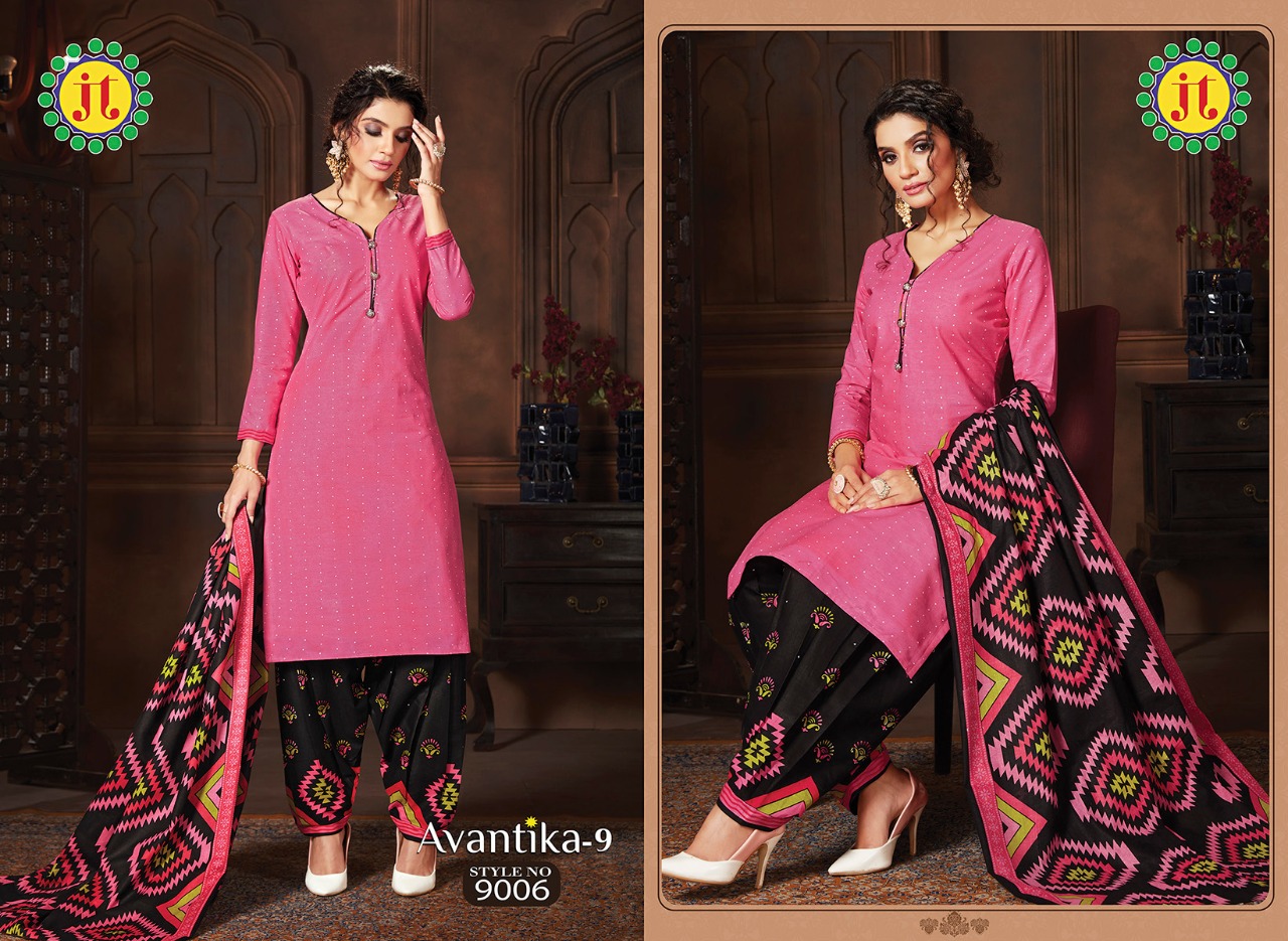 Jt Presents  Avantika  Vol 9 Printed Cotton Collection