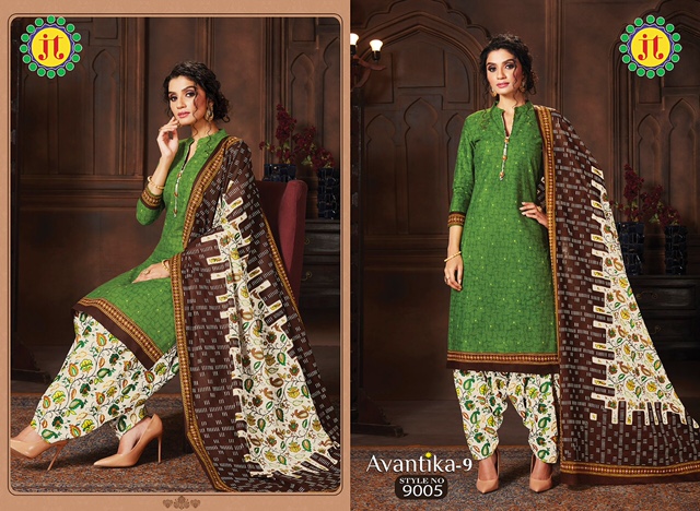 Jt Presents  Avantika  Vol 9 Printed Cotton Collection