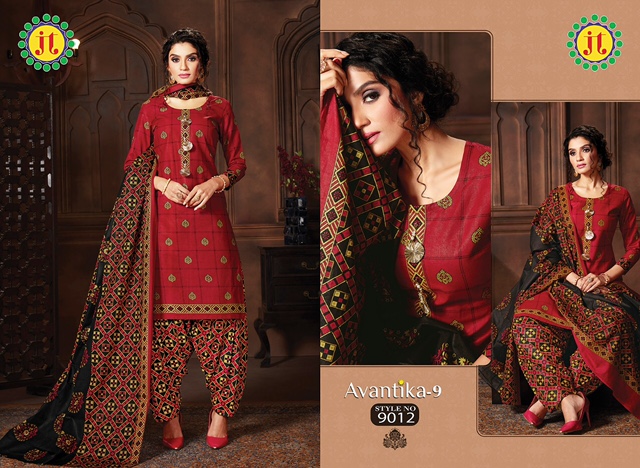 Jt Presents  Avantika  Vol 9 Printed Cotton Collection