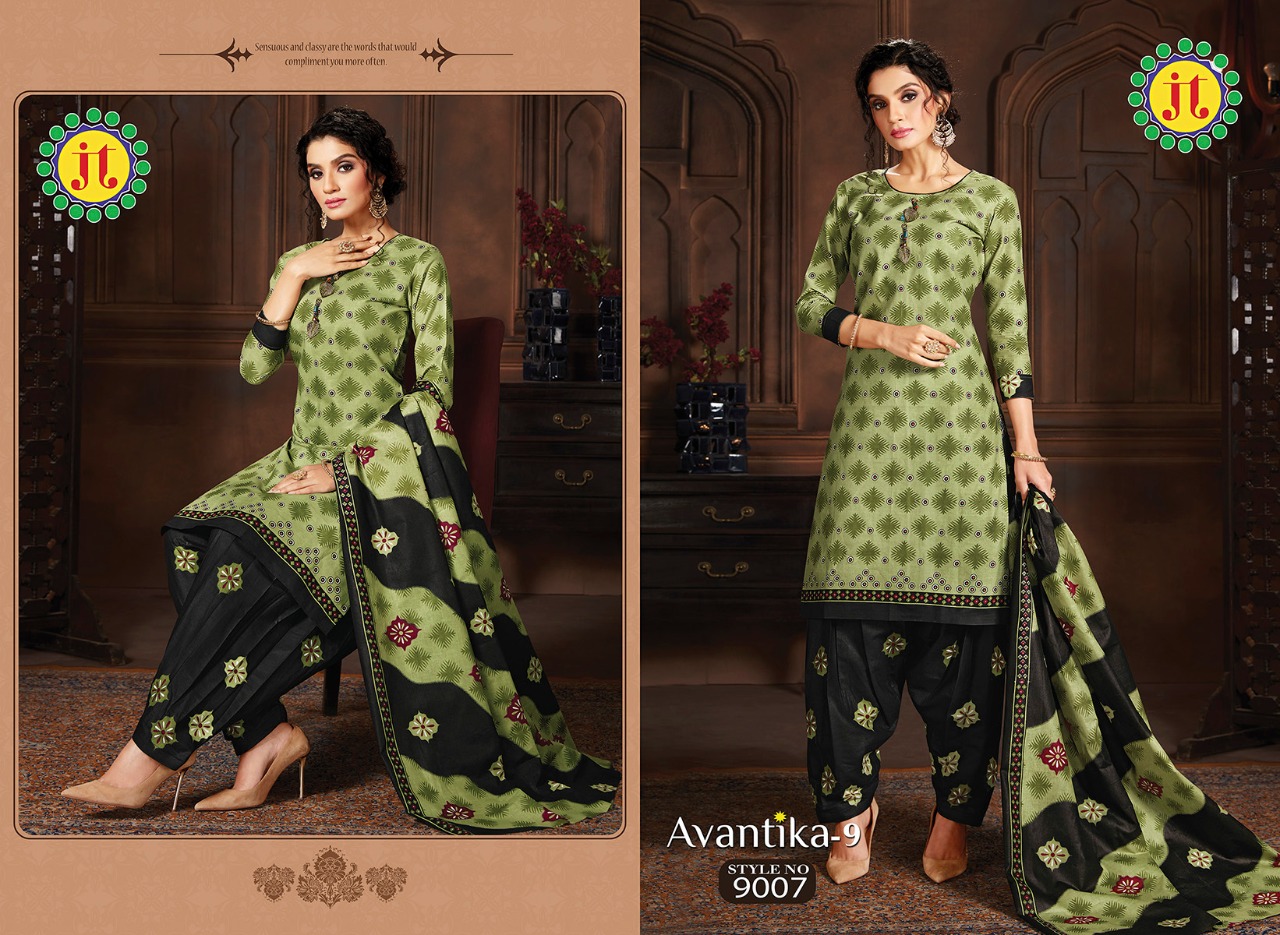 Jt Presents  Avantika  Vol 9 Printed Cotton Collection