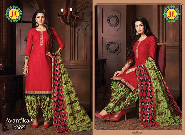 Jt Presents  Avantika  Vol 9 Printed Cotton Collection