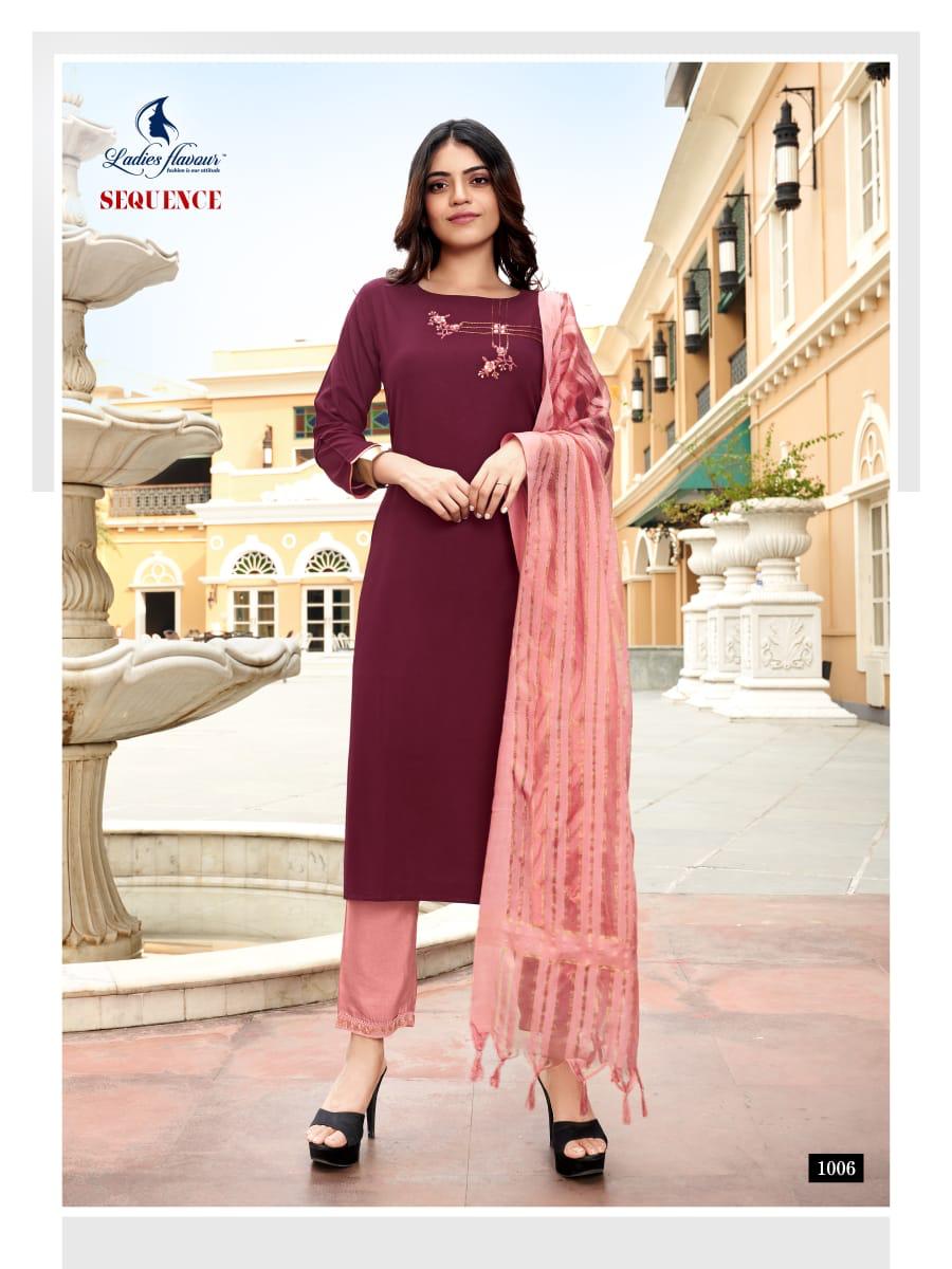 Ladies Flavour Presents Sequence  Readymade Collection
