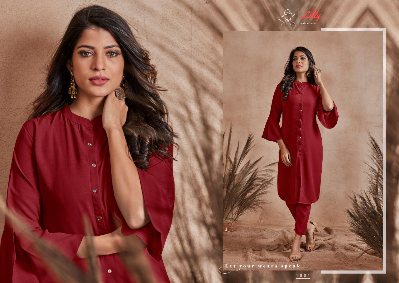 Lilly  Presents Carnival  Designer  Kurtis  Collection