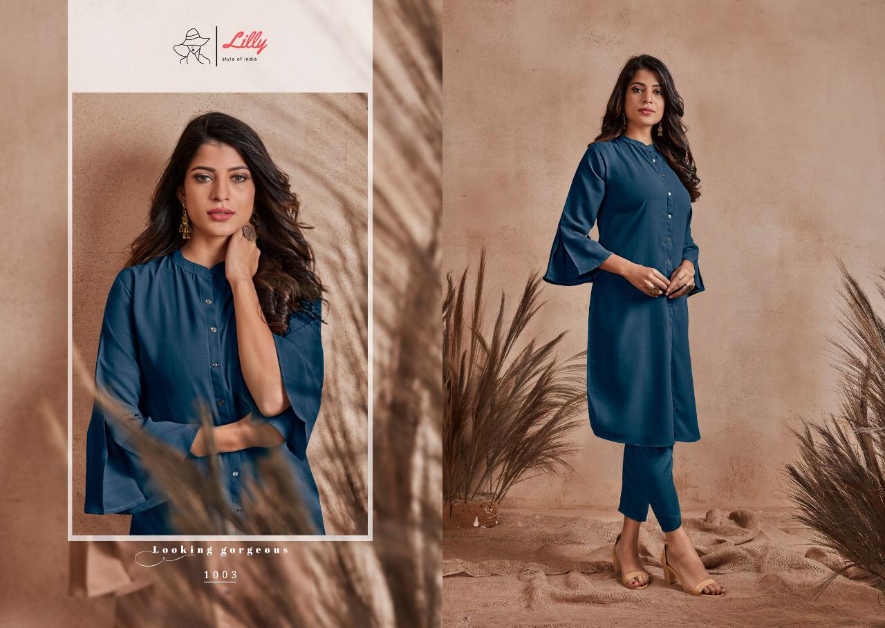Lilly  Presents Carnival  Designer  Kurtis  Collection