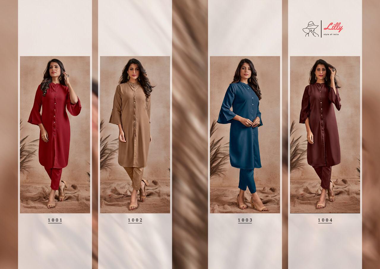 Lilly  Presents Carnival  Designer  Kurtis  Collection