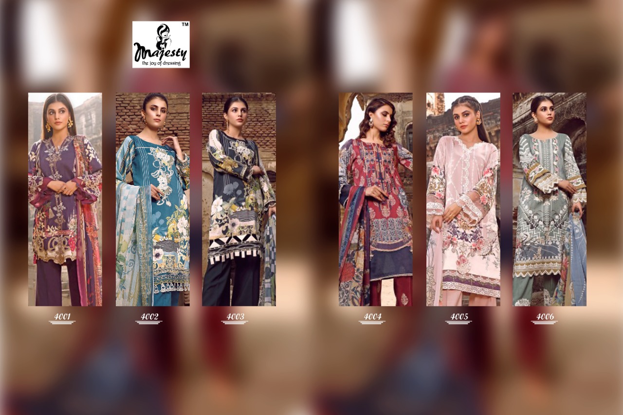 Majesty  Presents Firdous Vol 4 Pakistani Salwar Suit