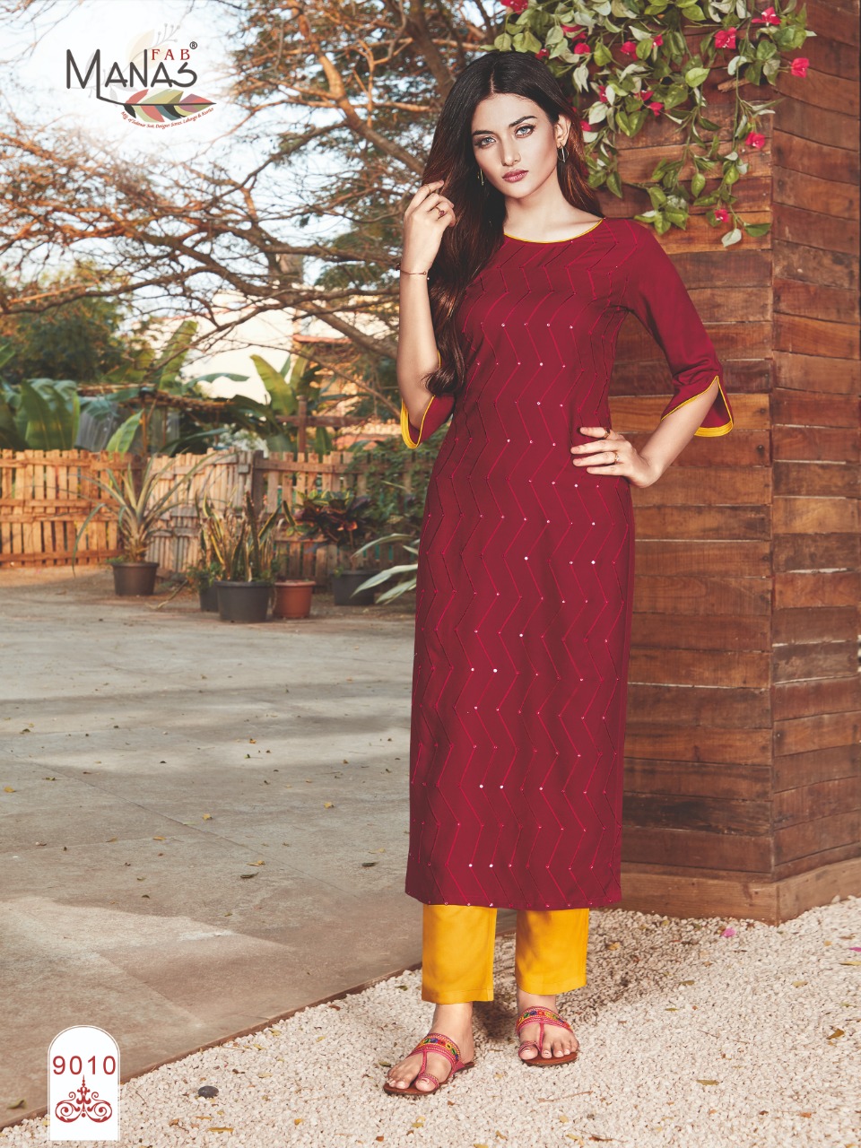 Manas  Presents  Sequence Long Kurti Collection