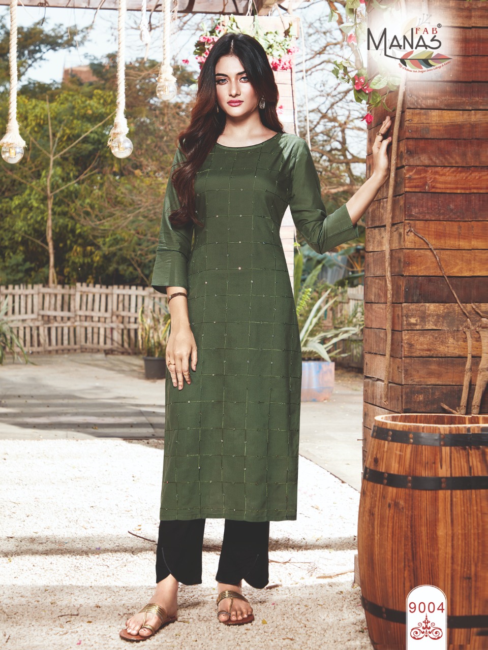 Manas  Presents  Sequence Long Kurti Collection