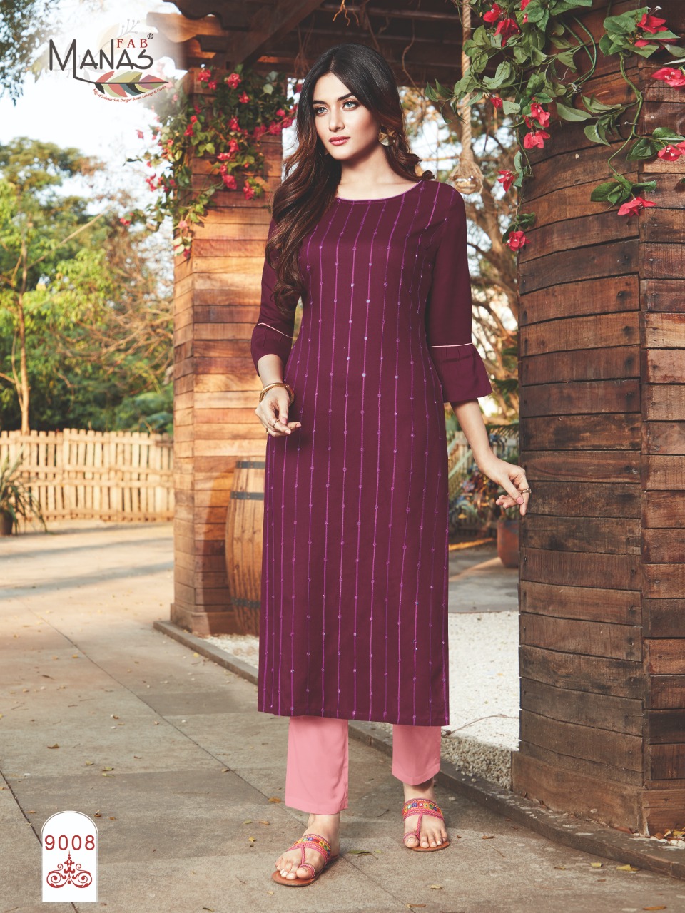 Manas  Presents  Sequence Long Kurti Collection