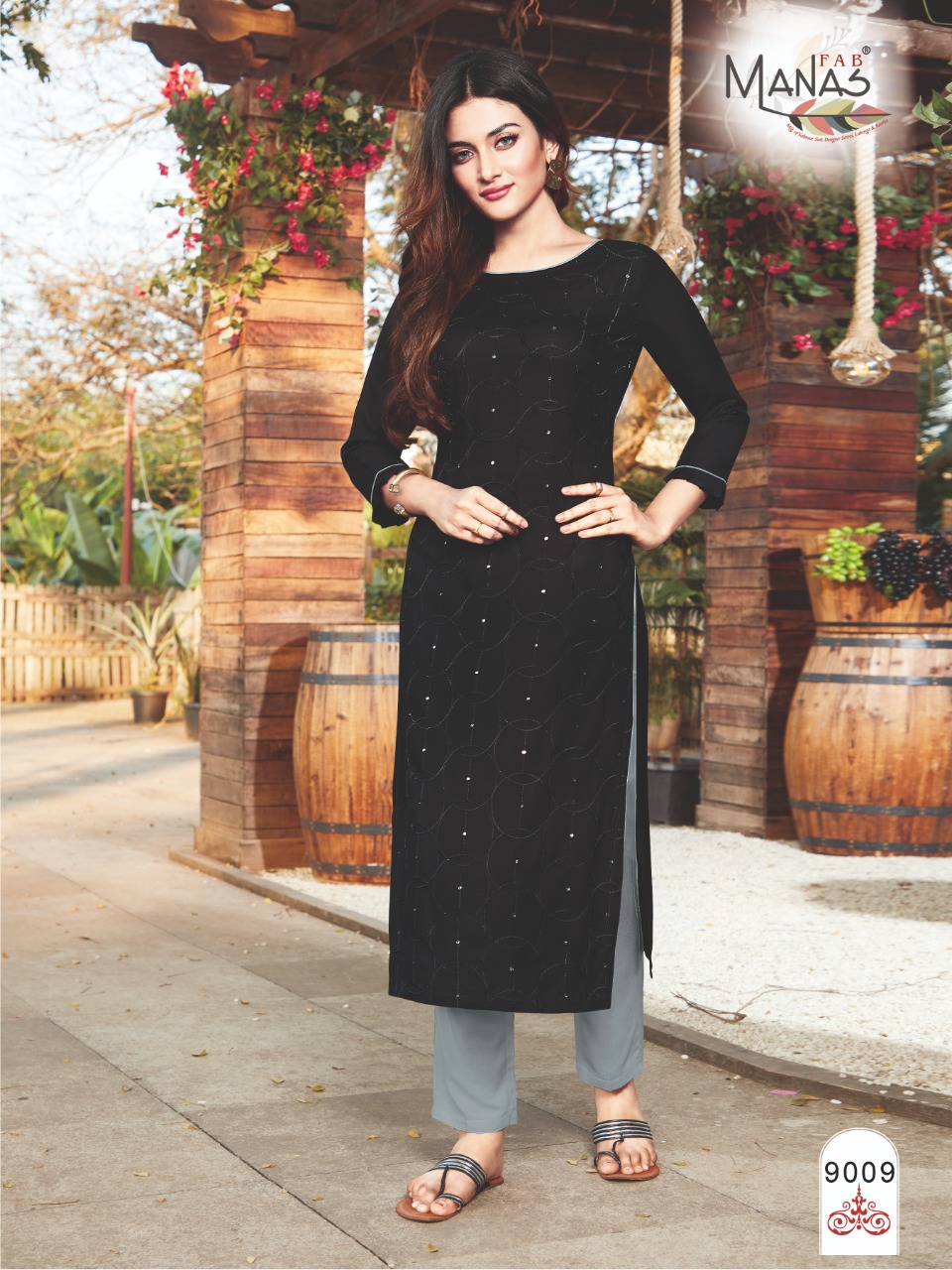 Manas  Presents  Sequence Long Kurti Collection