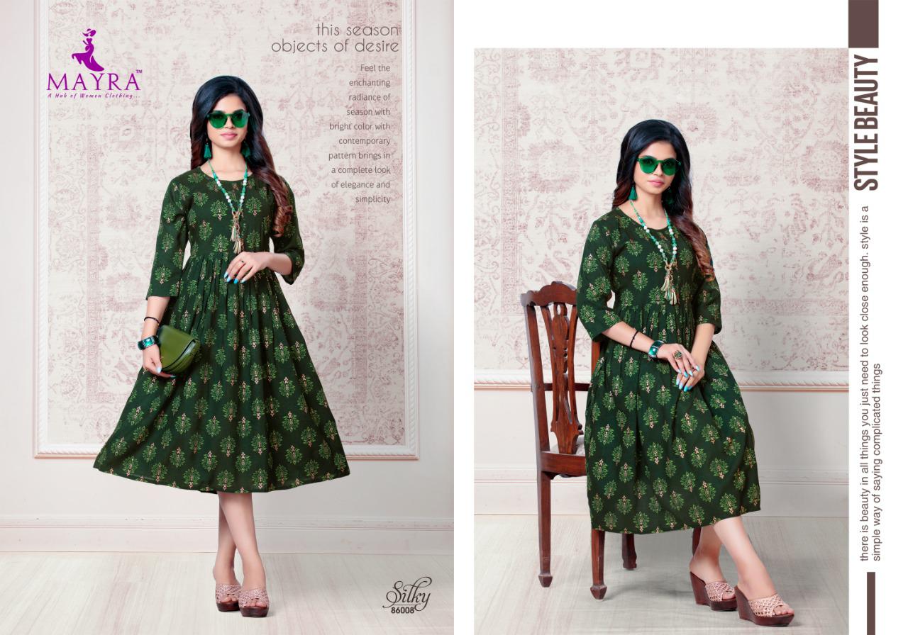 S4u Shivali Hello Spring Hit Design Fancy Long Frock Style Casual Wear  Kurtis Wholesale Dealer Surat