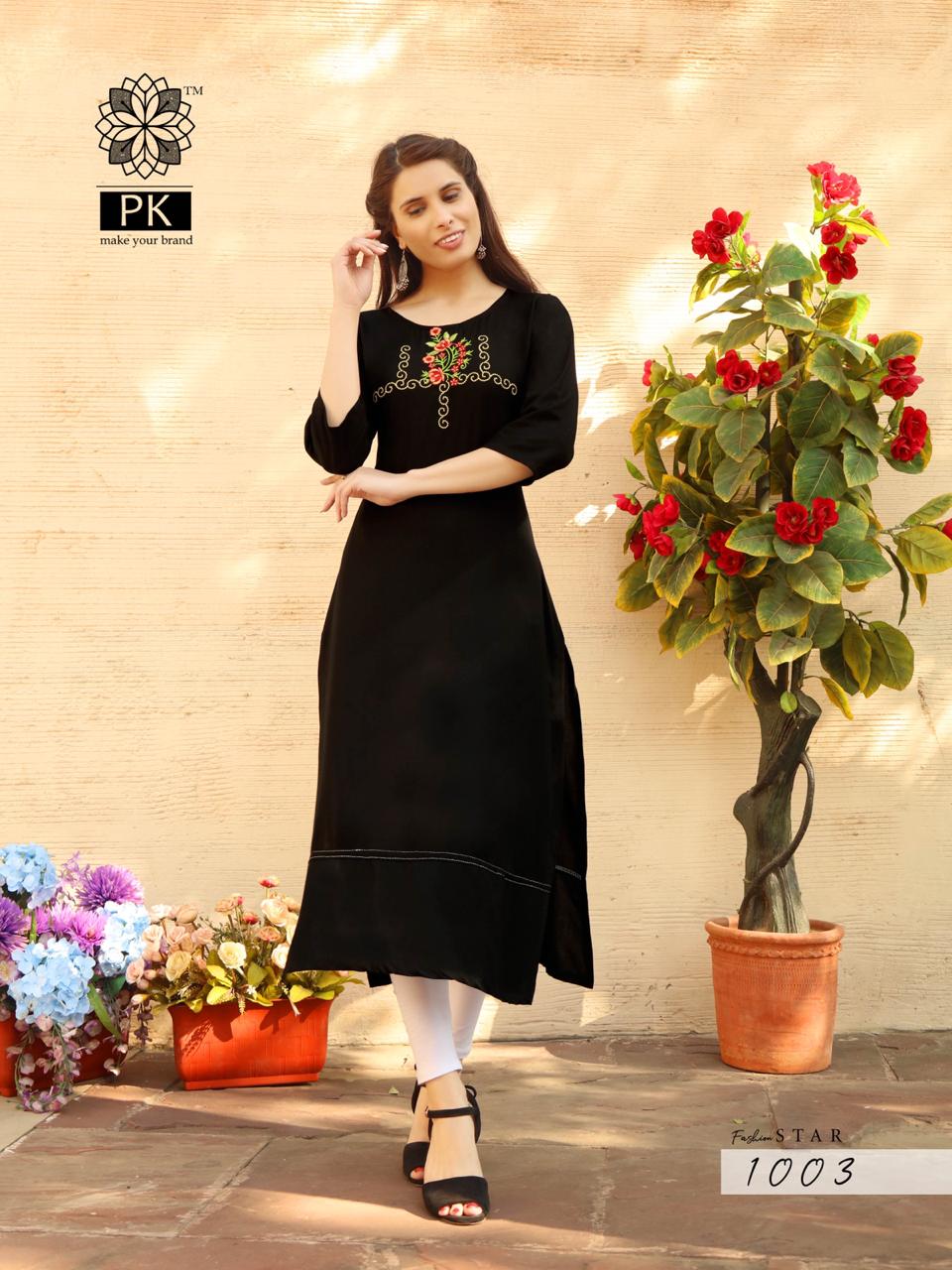 Pk Presents  Fashion Star Vol 1 Ethnic Wear Kurtis Collection