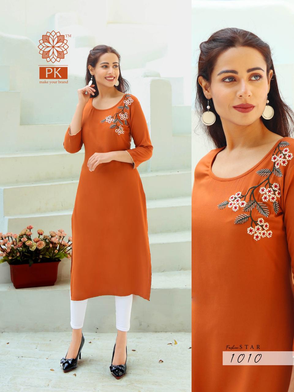 Pk Presents  Fashion Star Vol 1 Ethnic Wear Kurtis Collection