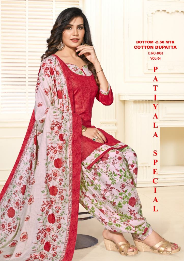 Patiyala Special Vol 4 Ready Made Collection