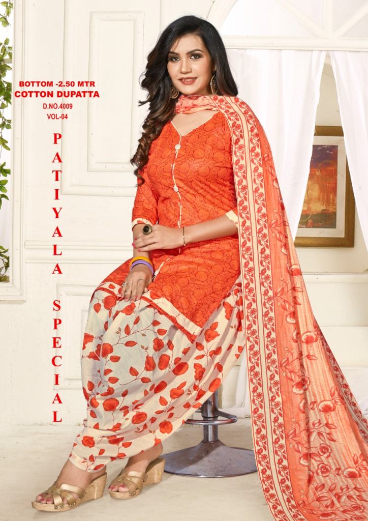 Patiyala Special Vol 4 Ready Made Collection