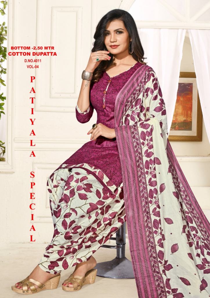 Patiyala Special Vol 4 Ready Made Collection