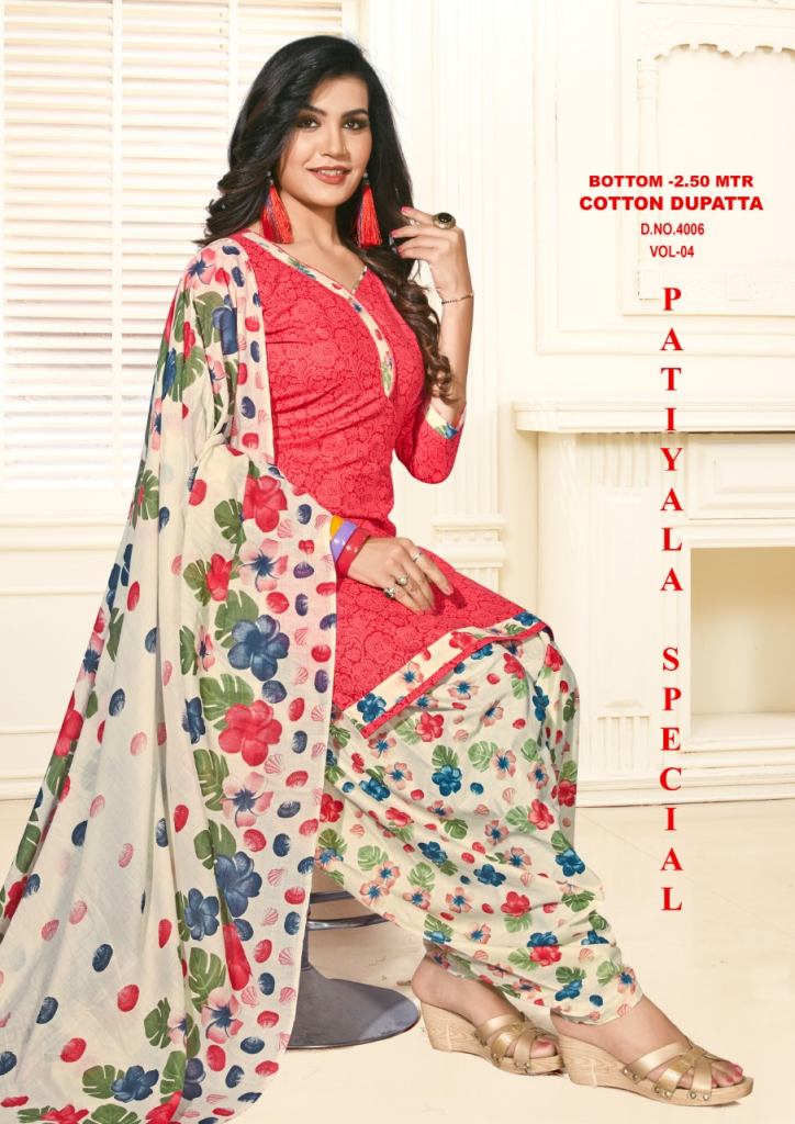 Patiyala Special Vol 4 Ready Made Collection