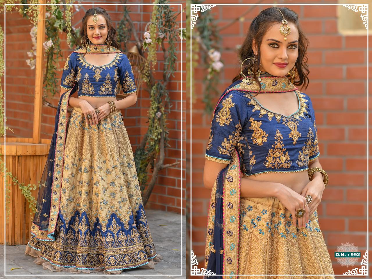 Fc Presents Peafowl 992  Heavy Bridal Lehenga Choli Collection