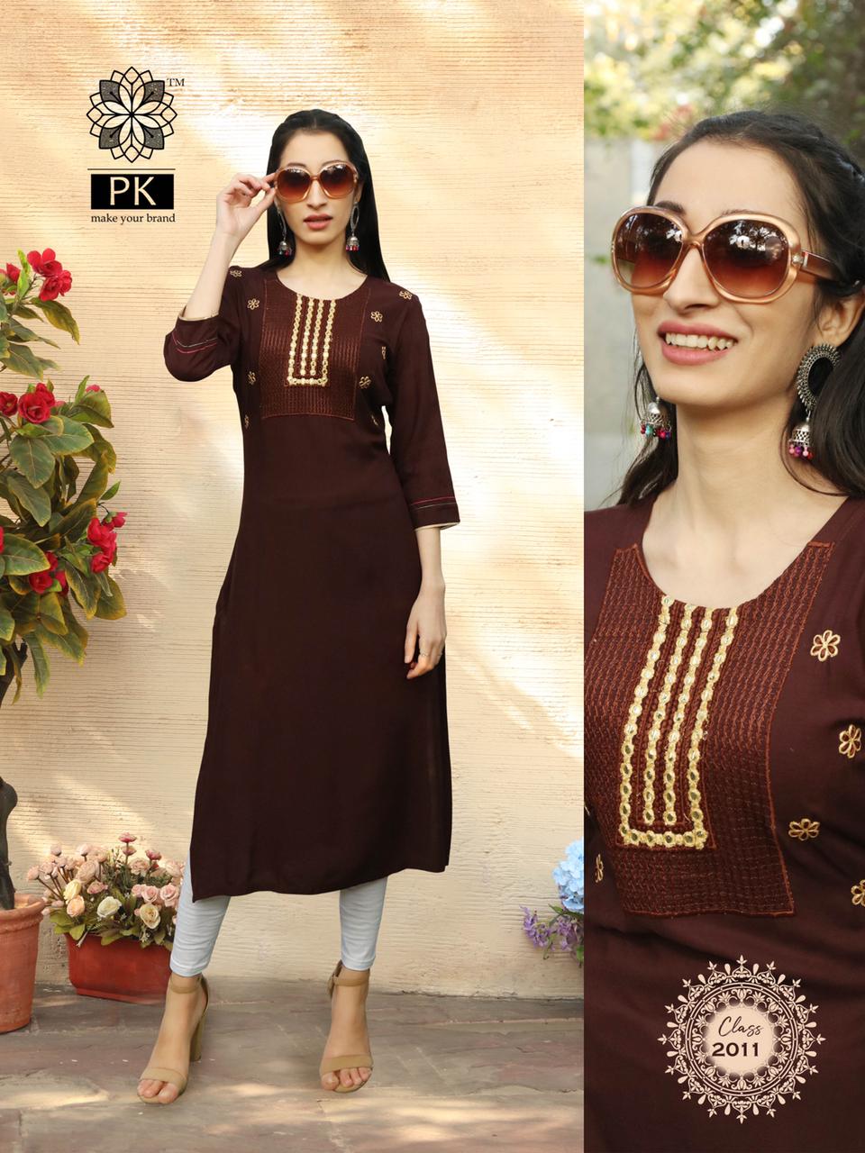 Pk Presents  Class Vol 2 Casual Kurtis Collection