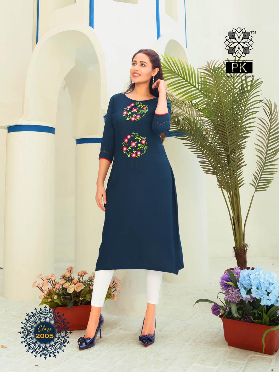Pk Presents  Class Vol 2 Casual Kurtis Collection