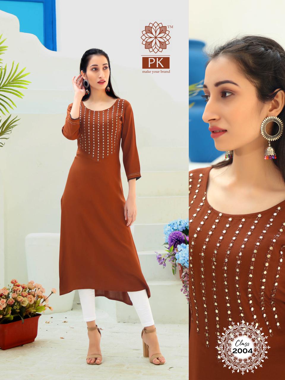 Pk Presents  Class Vol 2 Casual Kurtis Collection