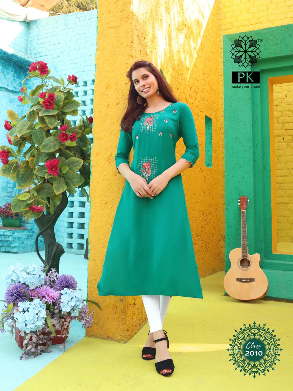 Pk Presents  Class Vol 2 Casual Kurtis Collection