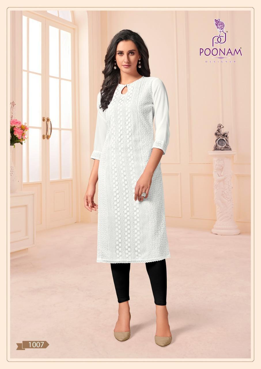 Poonam  Presents Mannat  Designer Kurtis