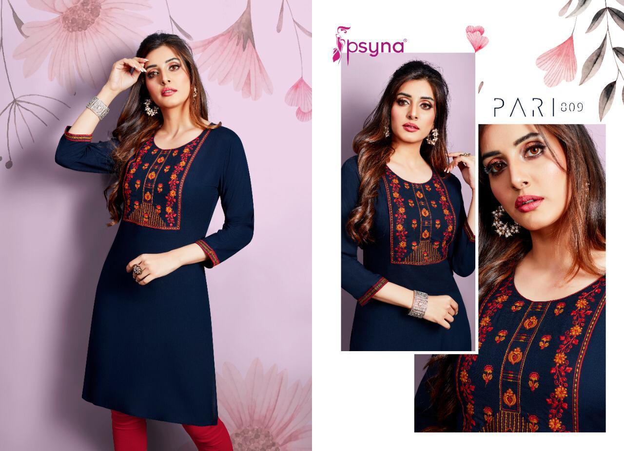 Psyna  Presents  Pari  Vol 8 Ethnic Wear Designer Kurtis