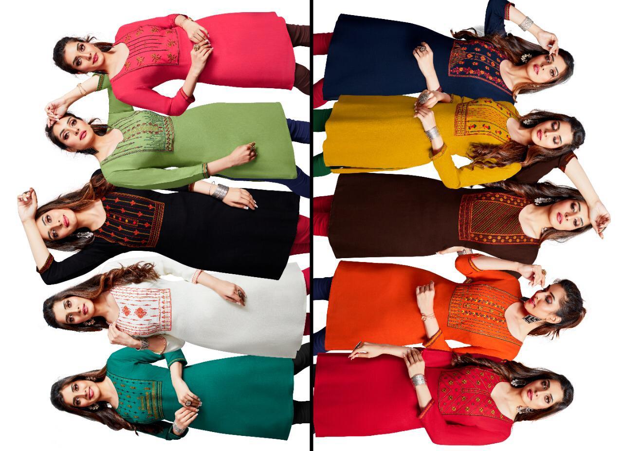 Psyna  Presents  Pari  Vol 8 Ethnic Wear Designer Kurtis