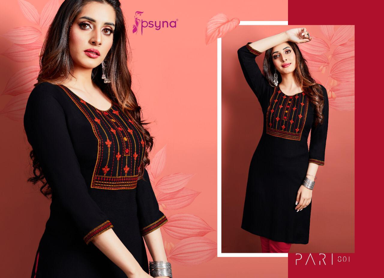 Psyna Presents Pari Vol 8 Ethnic Wear Designer Kurtis