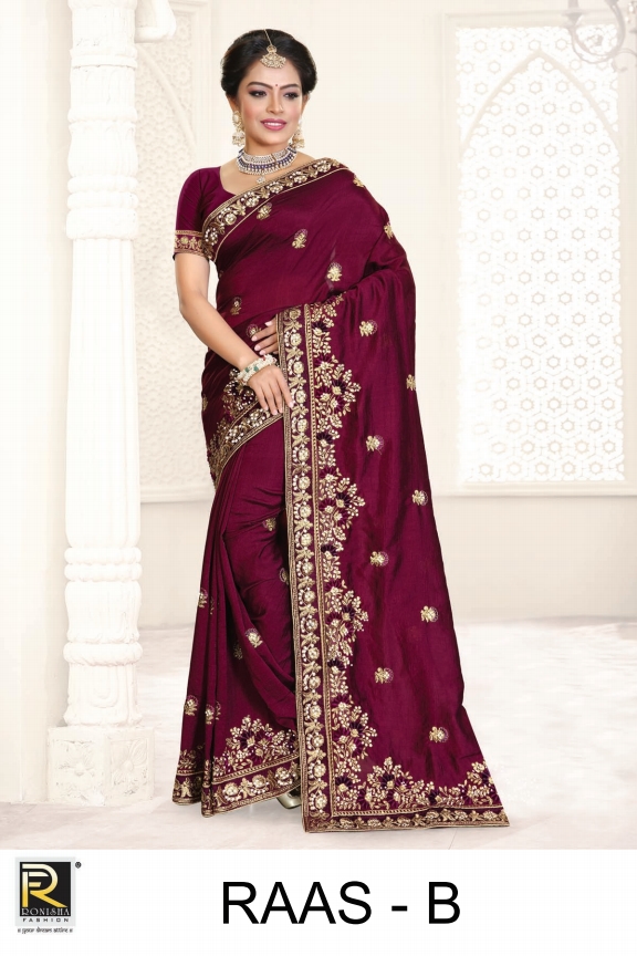 Ranjna Presents Raas Designer Saree Collection