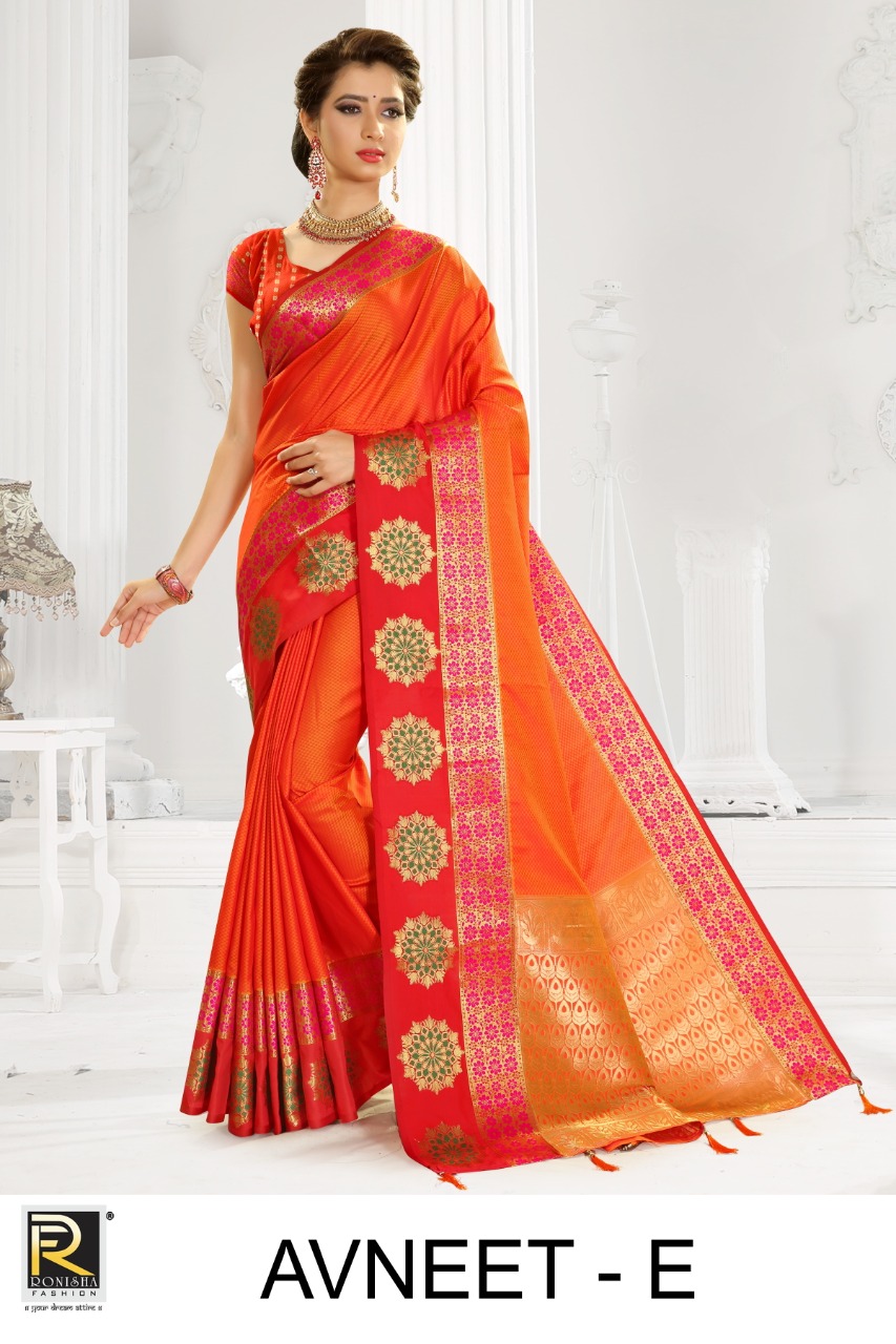 Ranjana Presents  Avneet Casual Wear  Sarees Collection