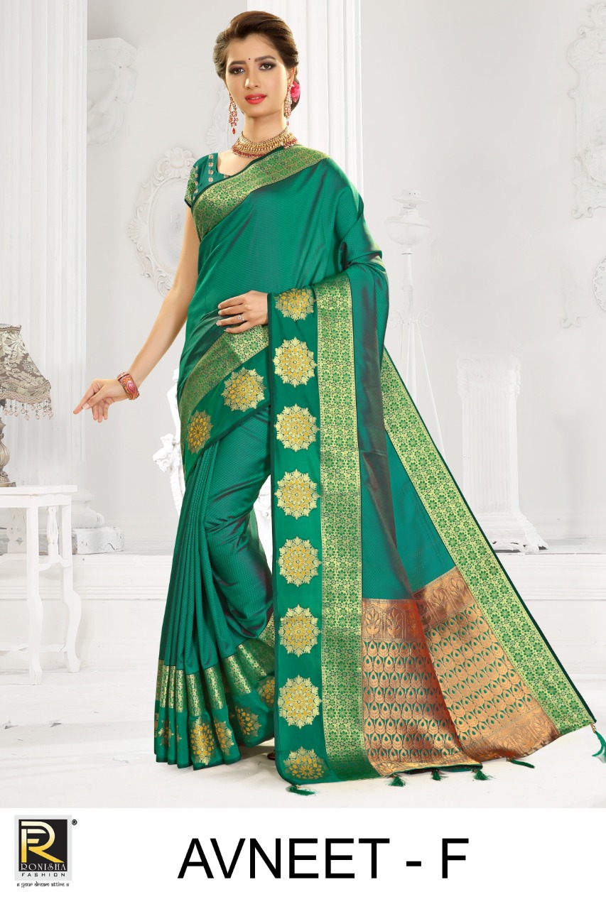 Ranjana Presents  Avneet Casual Wear  Sarees Collection