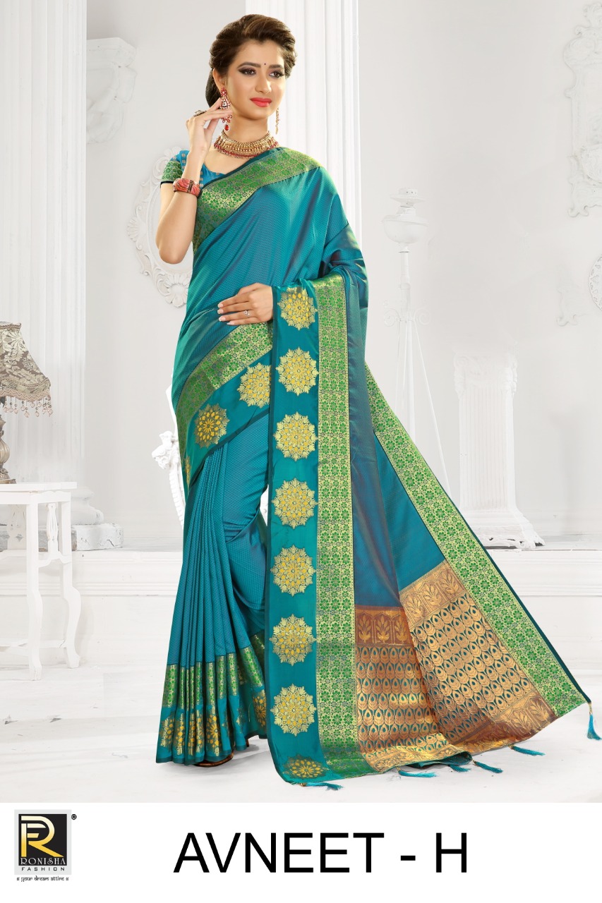 Ranjana Presents  Avneet Casual Wear  Sarees Collection