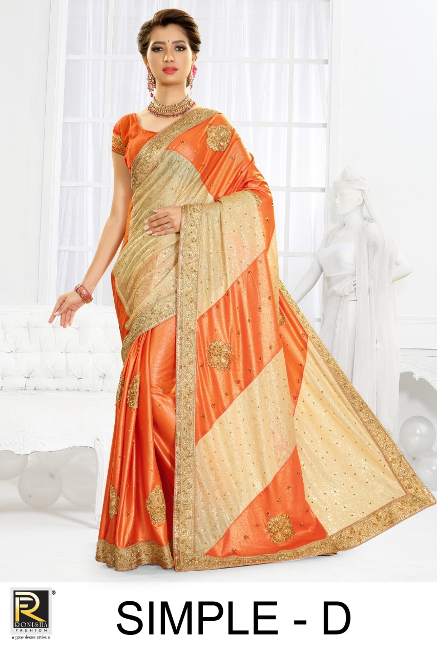 Ranjana Presents  Simple Festive Wear Sarees Collection
