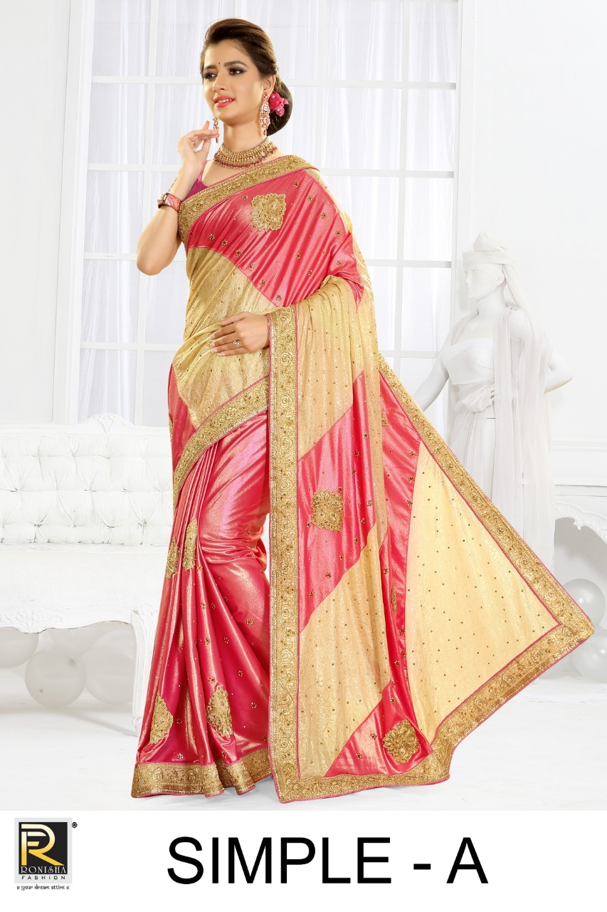 Ranjana Presents  Simple Festive Wear Sarees Collection