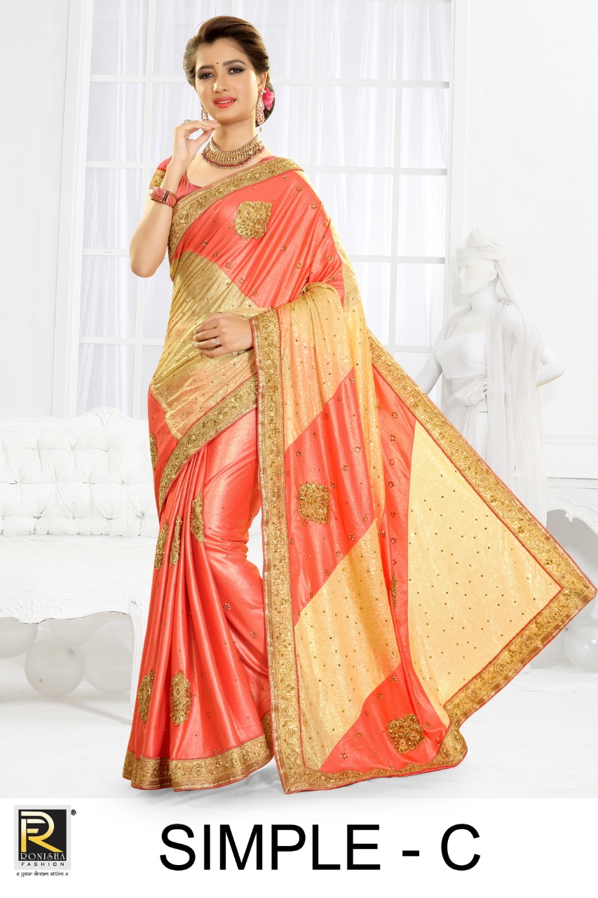 Ranjana Presents  Simple Festive Wear Sarees Collection