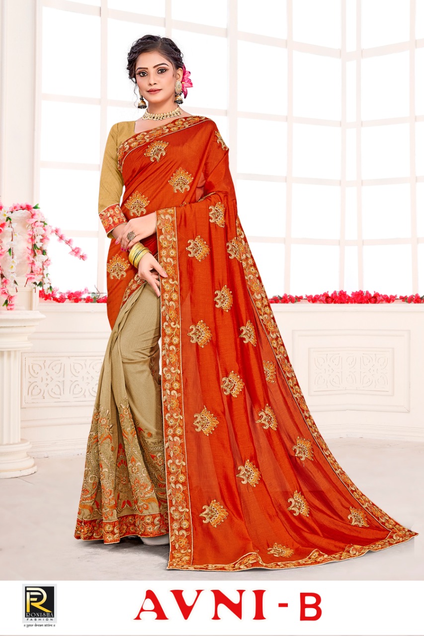 Ranjna Presents Avni Festive Wear Saree Collection