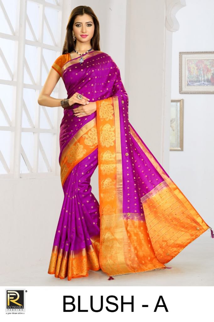 Ranjna Presents Blush Festive Wear Sarees Collection