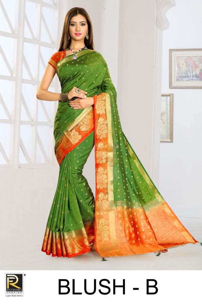 Ranjna Presents Blush Festive Wear Sarees Collection