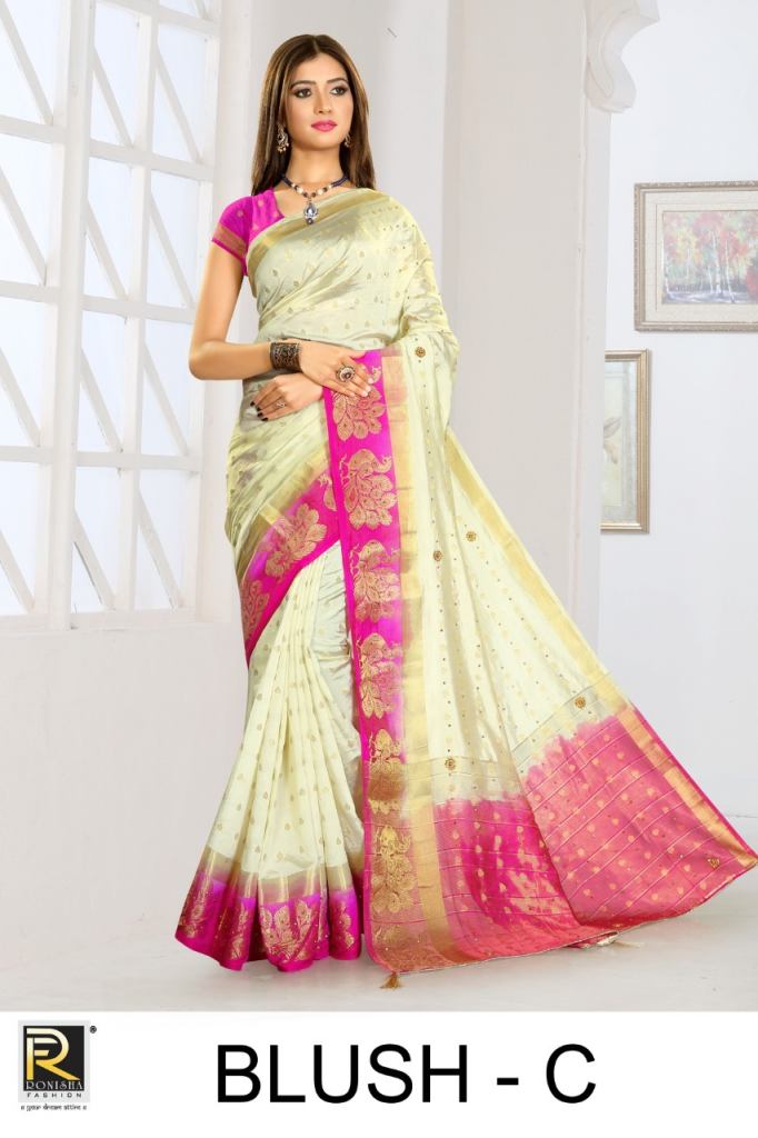 Ranjna Presents Blush Festive Wear Sarees Collection